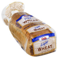 Cub Bread, Light, Wheat, 16 Ounce