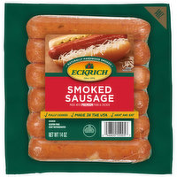 Eckrich Sausage, Smoked, 14 Ounce