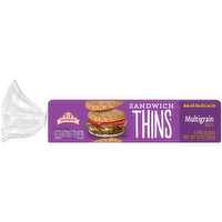 Brownberry Sandwich Thins Brownberry Multigrain Sandwich Thins, 6 Rolls, 12 oz, 12 Ounce