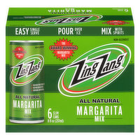 Zing Zang Margarita Mix, All Natural, 6 Each