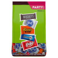 Hershey's Chocolate Candy, Assortment, Snack Size, Party Pack, 33.43 Ounce