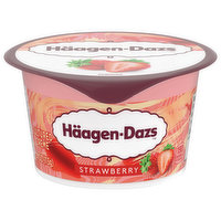 Haagen-Dazs Cultured Creme, Strawberry, 4 Ounce