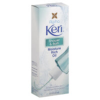 Keri Moisture Rich Oil, Shower & Bath, 8 Ounce