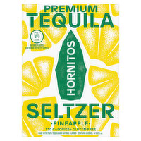 Hornitos Hornitos Hard Seltzer Pineapple Ready to Drink Cocktail, 4 Each