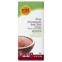 Wild Harvest Dark Chocolate, Belgian, Pink Himalayan Sea Salt, 3 Ounce