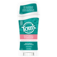 Tom's of Maine Antiperspirant/Deodorant, Natural Powder, 2.25 Ounce