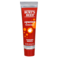 Burt's Bees Tinted Balm, Mandarin Granita, Squeezy, 0.43 Ounce