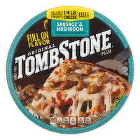 Tombstone Pizza, Sausage & Mushroom, Original, 21.3 Ounce