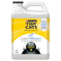 Tidy Cats Clumping Litter, Multi-Cat, Light Weight, 4-in-1 Strength, 8.5 Pound