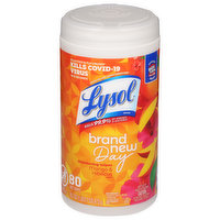 Lysol Brand New Day Disinfecting Wipes, Mango & Hibiscus Scent, 80 Each