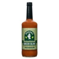 Spooky Green Olive Bloody Mary Mix