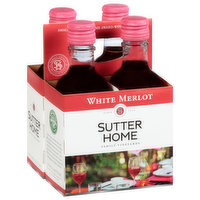 Sutter Home White Merlot, 4 Each