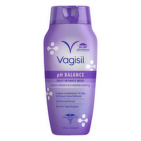 Vagisil Intimate Wash, Daily, pH Balanced, 12 Ounce