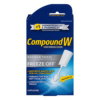 Compound W Wart Removal System, Maximum Freeze, 8 Each