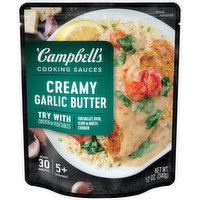 Campbell's® Cooking Sauces Creamy Garlic Butter Sauce, 12 Ounce