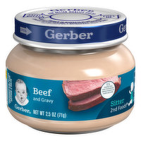 Gerber Beef & Gravy, 2.5 Ounce
