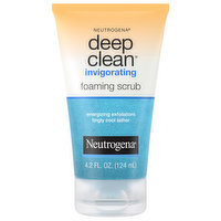 Neutrogena Deep Clean Foaming Scrub, Invigorating, 4.2 Fluid ounce