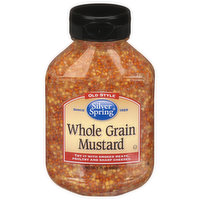 Silver Spring Mustard, Whole Grain, Old Style, 9.25 Ounce