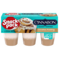 Snack Pack Pudding, Cinnabon, 6 Each