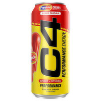 C4 Energy Drink, Zero Sugar, Cherry, 16 Fluid ounce