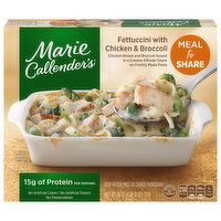 Marie Callender's Fettuccini with Chicken & Broccoli Meal to Share Multi-Serve Frozen Dinner, 26 Ounce