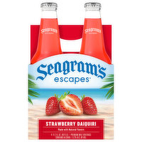 Seagram's Escapes Malt Beverage, Premium, Strawberry Daiquiri, 4 Each