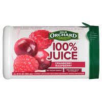 Old Orchard 100% Juice, Cranberry Raspberry, 12 Fluid ounce