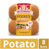 Brownberry Brownberry Country Potato Sandwich Buns, 8 Buns, 16 oz