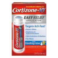 Cortizone 10 Easy Relief Applicator,  Maximum Strength, 1.25 Ounce