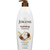 Jergens Moisturizer, Hydrating Coconut, Oil-Infused, 16.8 Ounce