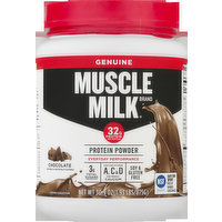 Muscle Milk Muscle Milk Genuine Protein Powder Chocolate, 30.9 Ounce