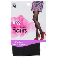 L'eggs Tights, Seasonless, Size M, Black, 1 Each