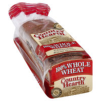 Country Hearth Big 100% Wheat Bread, 24 Ounce