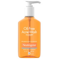 Neutrogena Acne Wash, Oil-Free, 9.1 Fluid ounce