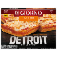 DiGiorno Pizza, Detroit Style Crust, Four Cheese, 20.9 Ounce