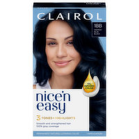 Nice’n Easy Hair Color, Permanent, Deepest Blue Black 1BB, 1 Each