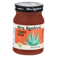 Mrs. Renfro's Salsa, Tequila, Medium, 16 Ounce