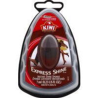 Kiwi Express Shine Shine Sponge, Instant, Brown, 0.23 Ounce