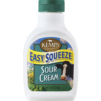 Kemps Sour Cream, Easy Squeeze, 12 Ounce