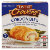 Koch Foods Oven Cravers Cordon Bleu, 2 Each