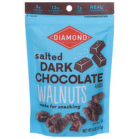 Diamond of California Walnuts, Dark Chocolate, 4 Ounce