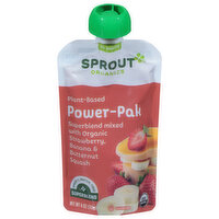 Sprout Organics Power-Pak, Strawberry, Banana & Butternut Squash, 12 Months, 4 Ounce