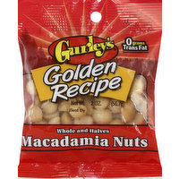 Gurley's Macadamia Nuts, Whole and Halves, 2 Ounce
