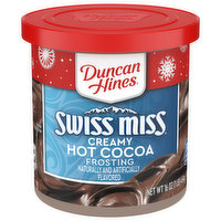 Duncan Hines Swiss Miss Frosting, Hot Cocoa, Creamy, 16 Ounce