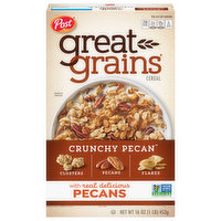 Great Grains Cereal, Crunchy Pecan, 16 Ounce