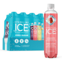 Sparkling Ice Sparkling Water, Zero Sugar, Flavored, 12 Each