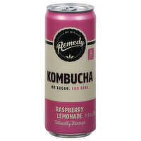 Remedy Kombucha, Raspberry Lemonade, 11 Fluid ounce