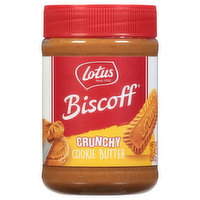 Lotus Biscoff Cookie Butter, Crunchy, 13.4 Ounce