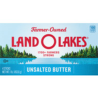 Land O Lakes Unsalted Butter, 1 Pound