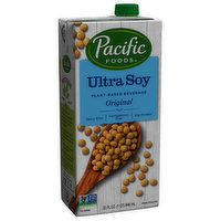 Pacific Foods Ultra Soy Original Beverage, 32 Fluid ounce